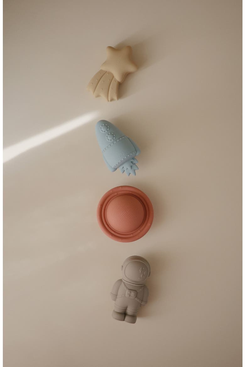 Set of 4 Space Bath Toys, Alternate, color, ASSORTED