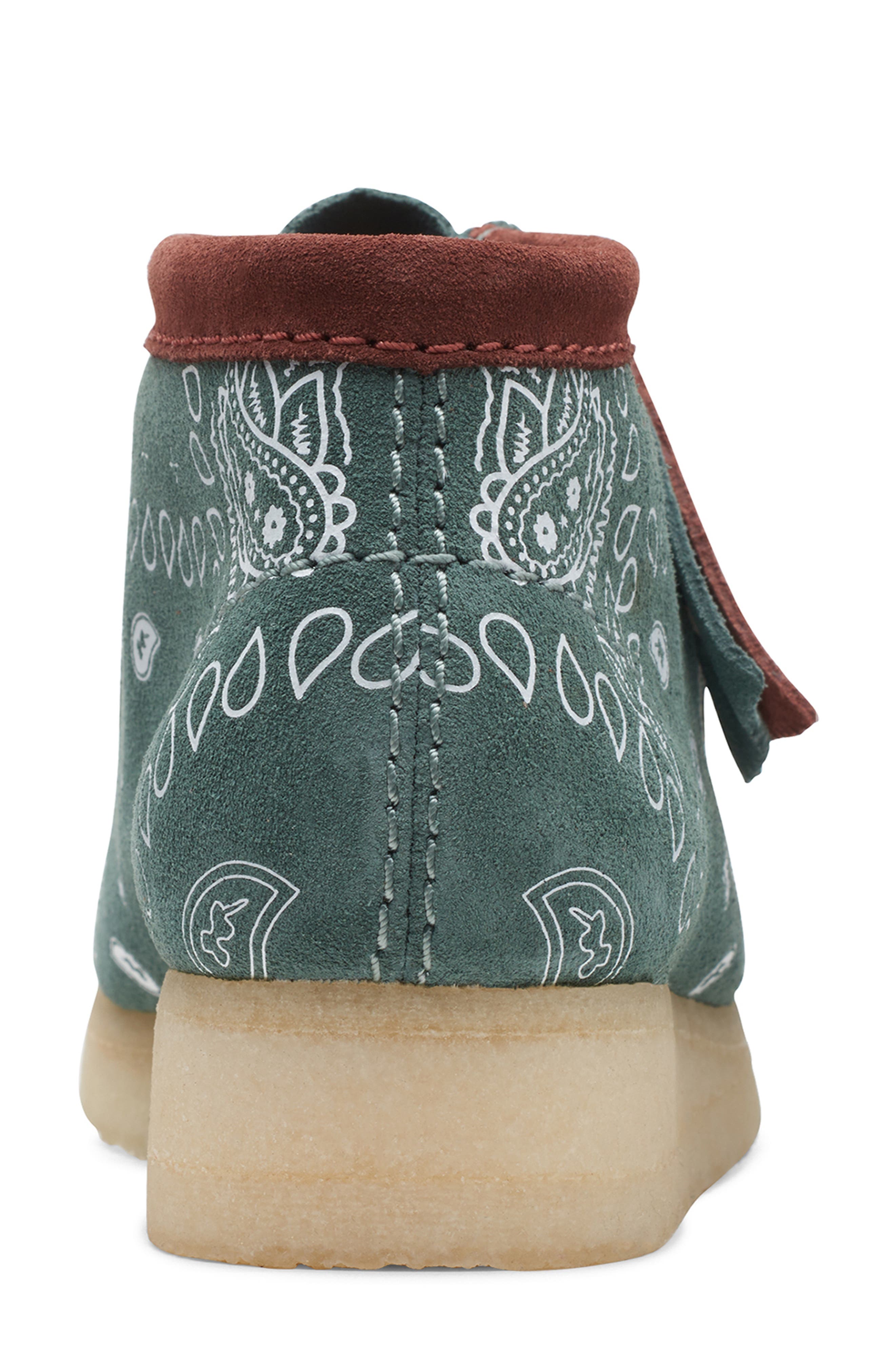 Clarks<sup>®</sup> Originals Bandana Wallabee Chukka Boot, Alternate, color, 
