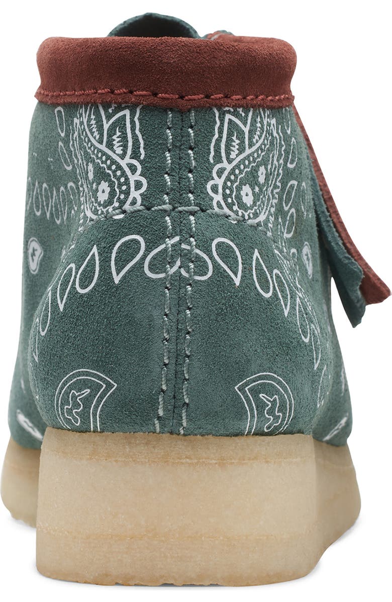 Clarks<sup>®</sup> Originals Bandana Wallabee Chukka Boot, Alternate, color,