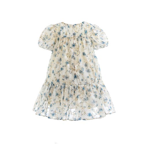 Sweet Cactus Vienna Floral Dress In White