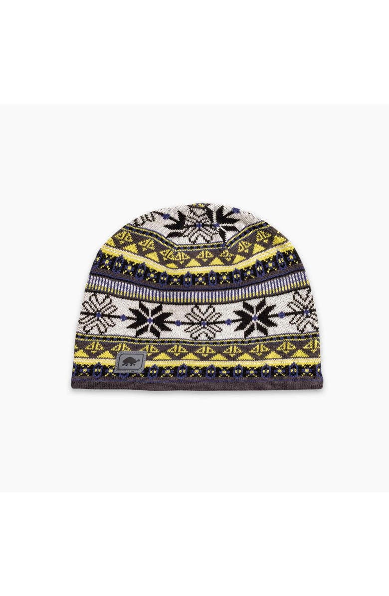 Turtle Fur Lars Merino Wool Beanie, Main, color, Carbon