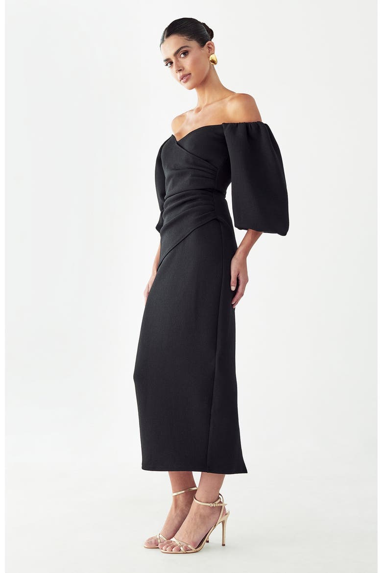 Jessamy Dress, Alternate, color, Black