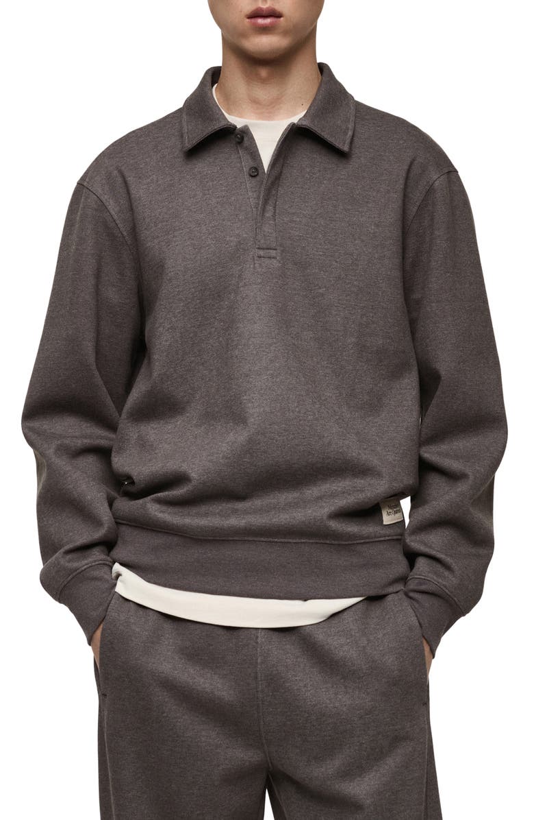 MANGO Regular Fit Polo Sweatshirt, Main, color, 