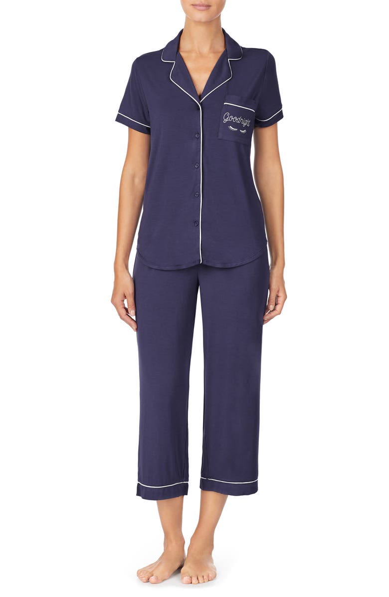 Kate Spade New York capri pajamas, Main, color, 