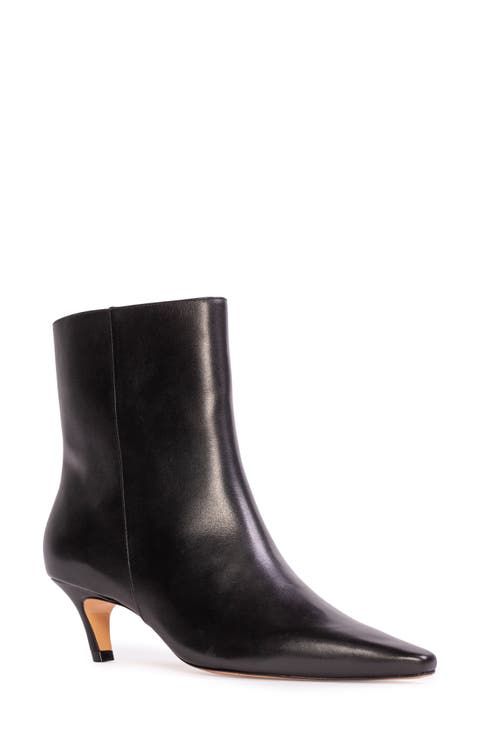 ダウンジャケット・コート Black Suede Ankle Boots Black Suede Ankle Boots with a Zipper | TJ COLLECTION