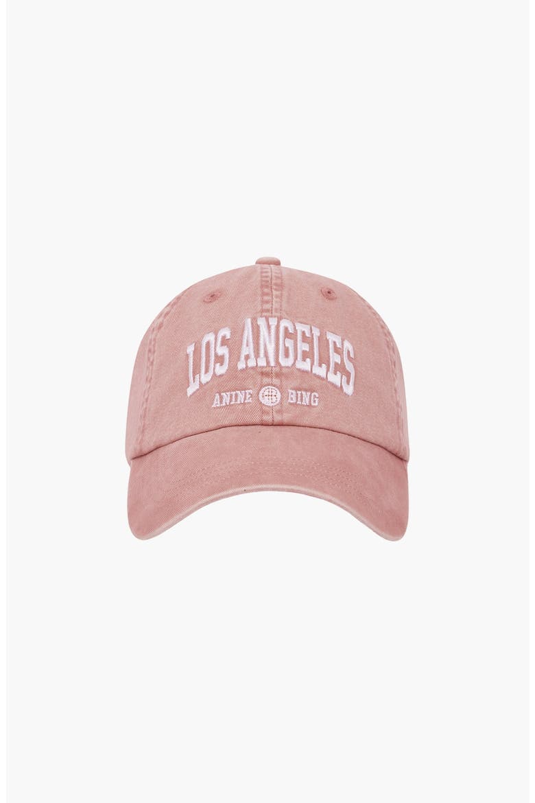 Jeremy Los Angeles University Baseball Cap, Main, color, Earth Red