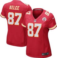 Nike Women's Nike Travis Kelce Red Kansas City Chiefs Game Jersey
