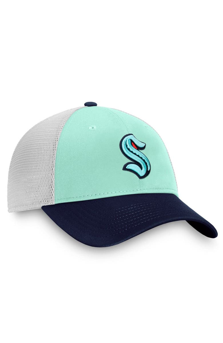 FANATICS Men's Fanatics Branded  Blue Seattle Kraken Special Edition 2.0 Trucker Adjustable Hat, Alternate, color, Blue