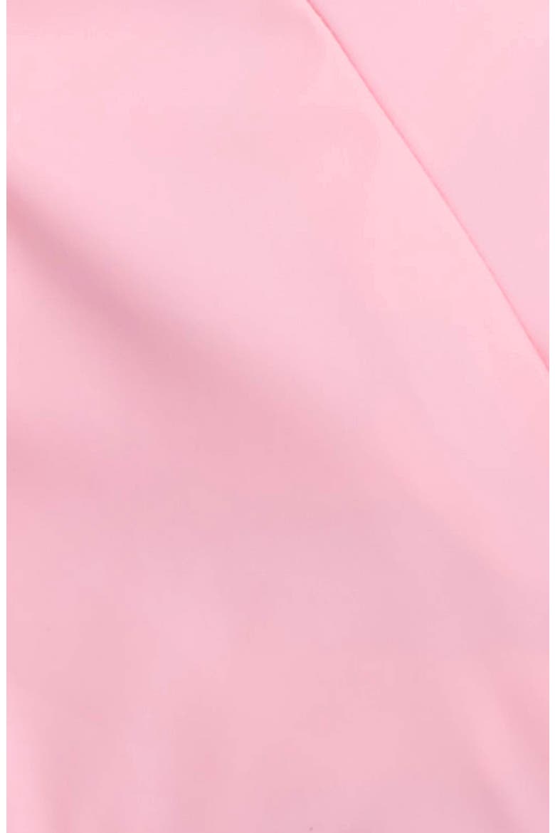 Pink Waterproof Hooded Raincoat, Alternate, color, PINK