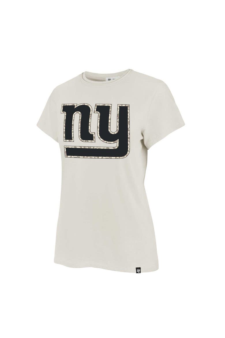 Women's '47 Cream New York Giants Panthera Frankie T-Shirt, Alternate, color, Cream