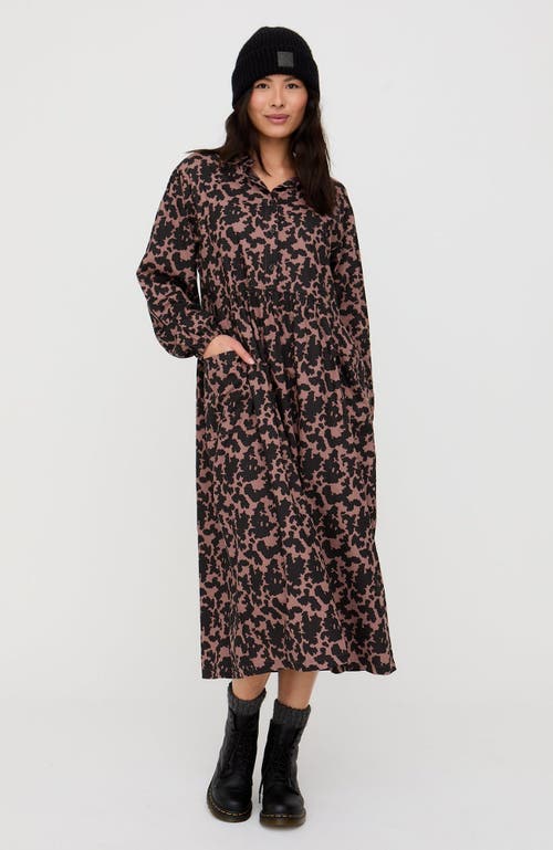 Turtledove London Magda Dress In Purple