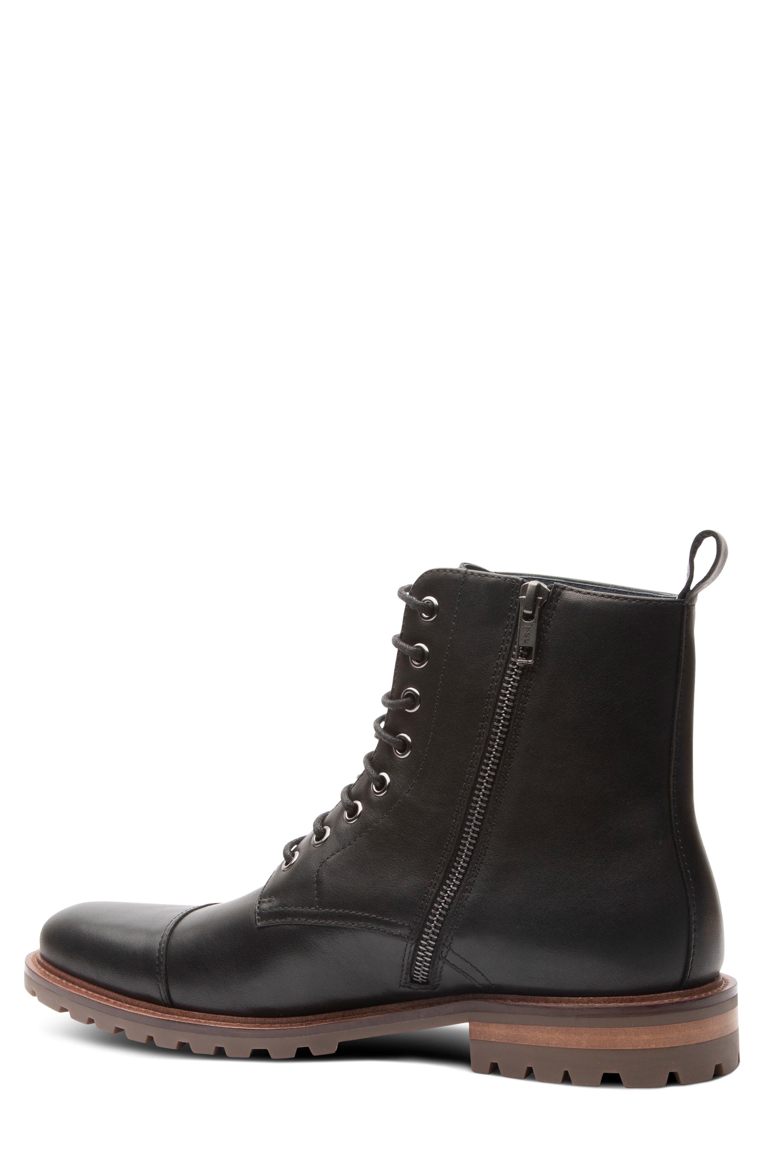 Blake Mckay Bryan Cap Toe Boot, Alternate, color, Black