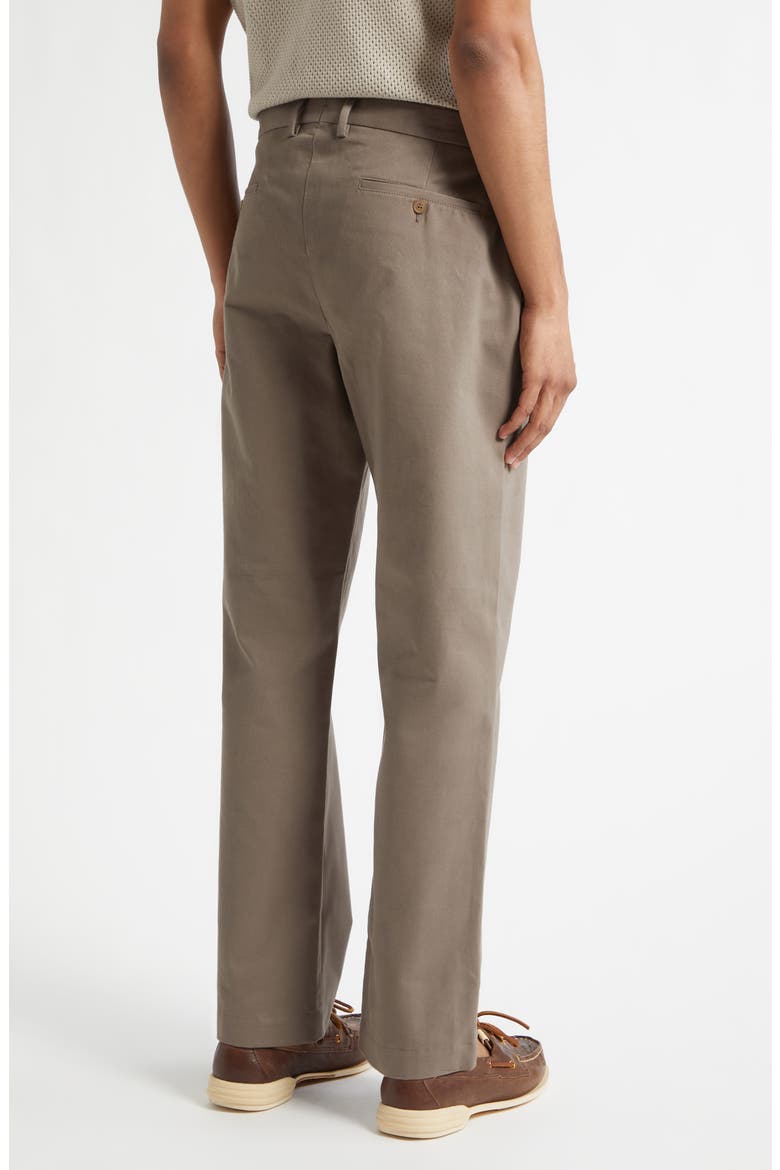 Cotton Drill Trousers, Alternate, color, DARK STONE