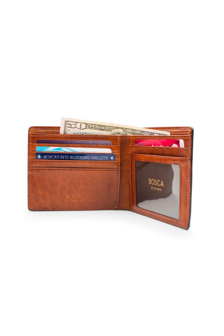Dolce RFID Executive Wallet, Alternate, color, AMBER