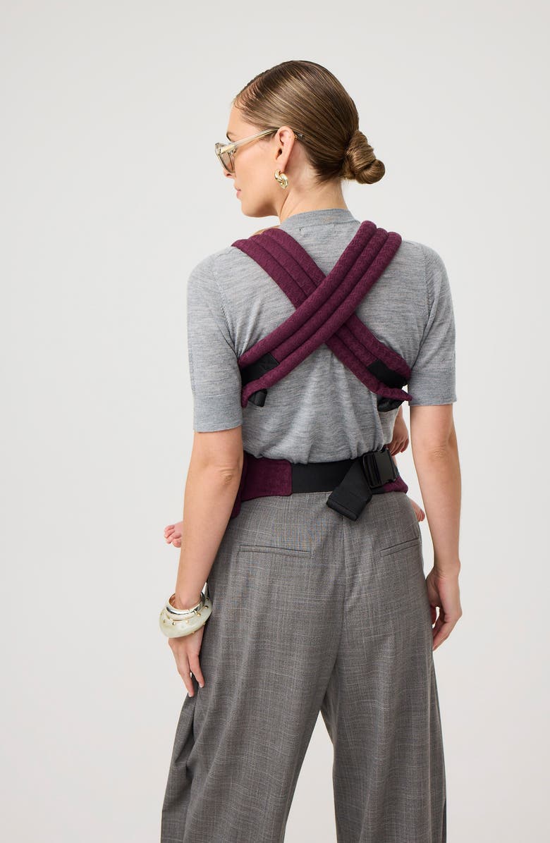 Portier Limitless Baby Carrier, Alternate, color, Mulberry Tweed