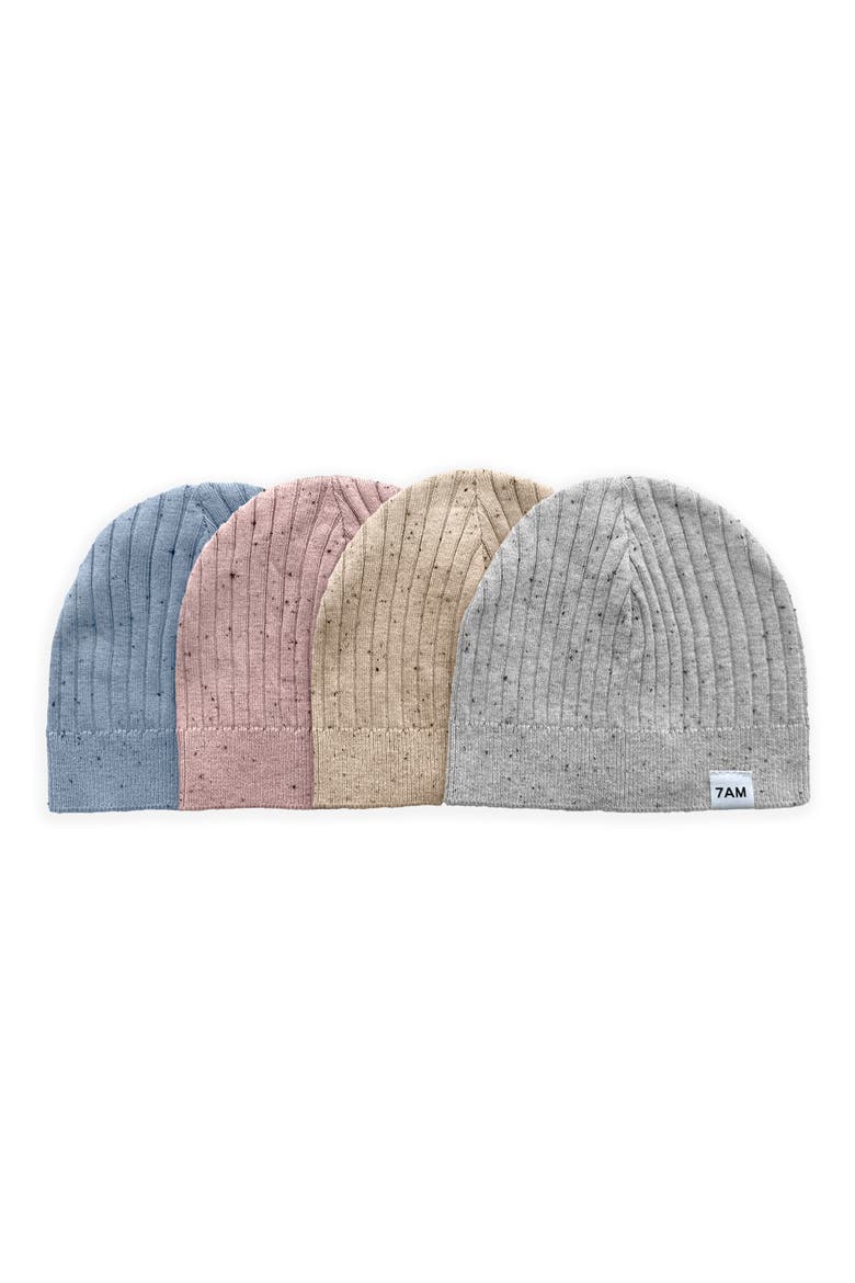 Kids' Hug Me Beanie, Alternate, color, HEATHER GREY