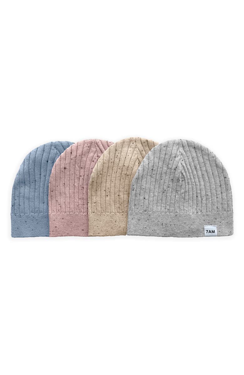 7 A.M. Enfant Kids' Hug Me Beanie, Alternate, color, Heather Grey
