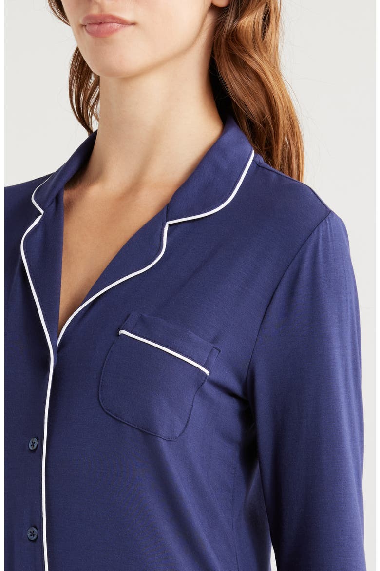Moonlight Eco Nightshirt, Alternate, color, NAVY PEACOAT