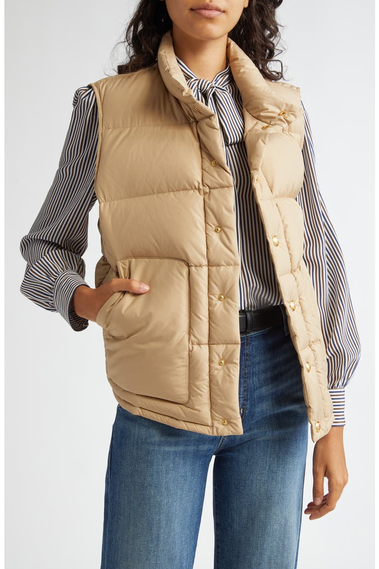 Elbert Puffer Vest, Alternate, color, ROOSEVELT KHAKI