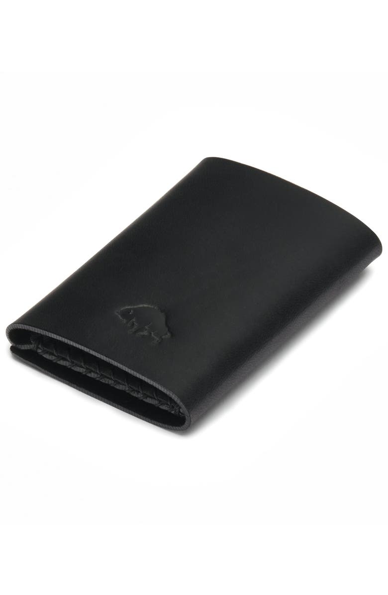 Ezra Arthur Slim Trifold Wallet, Main, color, Black