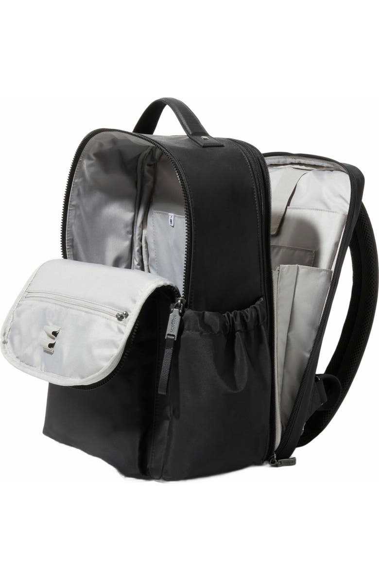 BAGGALLINI Tribeca Expandable Laptop Backpack, Alternate, color, Black Twill