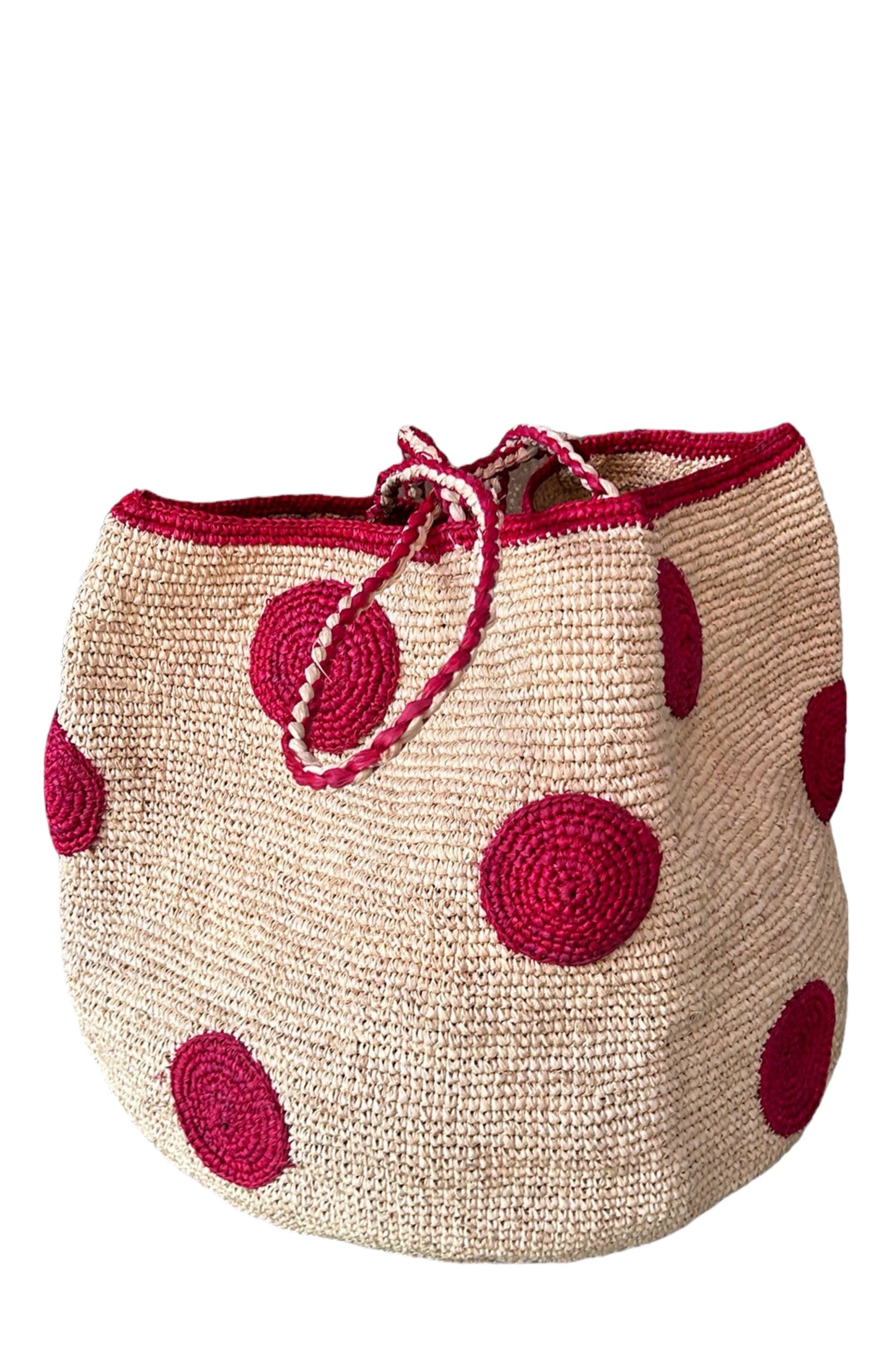 Zanatany Concepts Biscotty Tote Bag, Main, color, Red