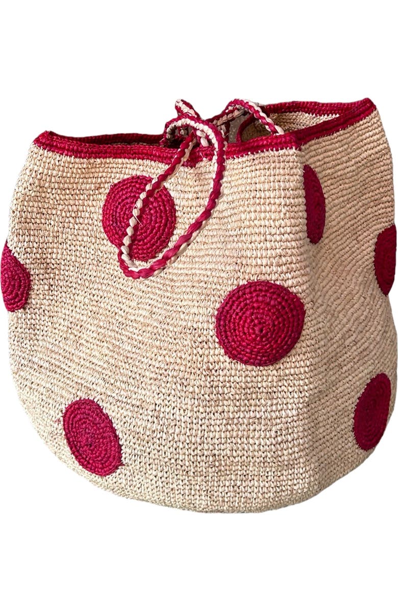 Zanatany Concepts Biscotty Tote Bag, Main, color, Red