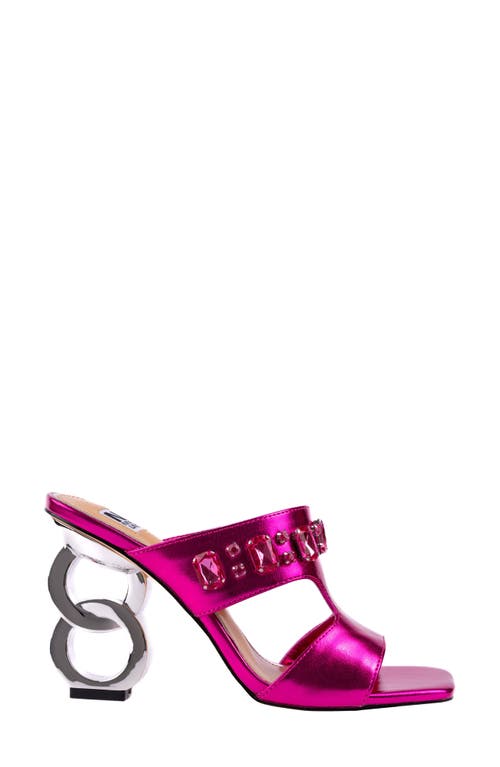 Ninety Union Rio Slide Sandal In Fuchsia