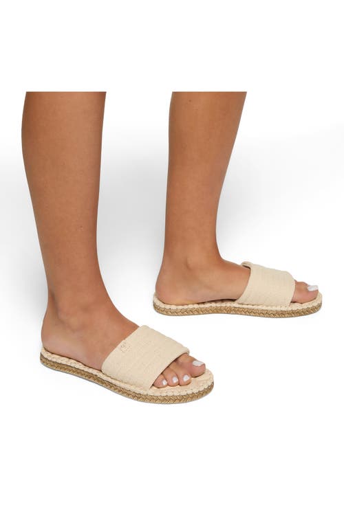 Roxy Shoresoft Slide In Cream