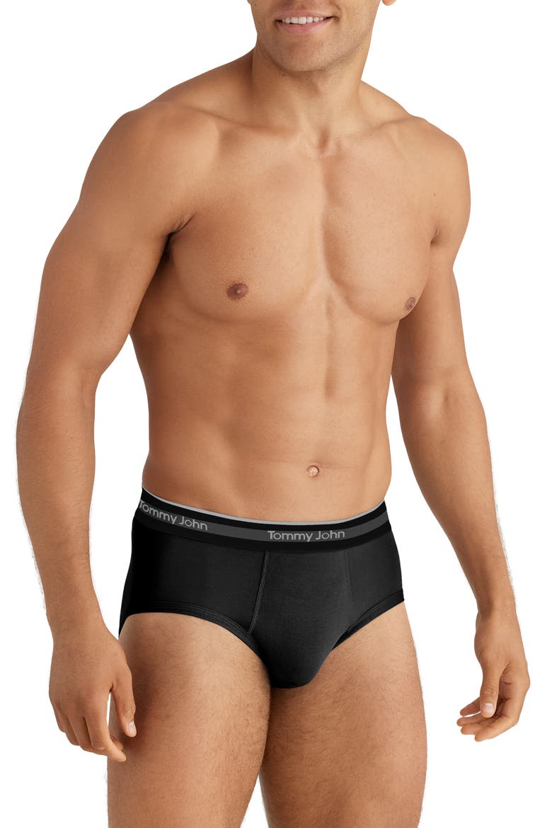 3-Pack Comfort Micro Briefs, Alternate, color, BLACK