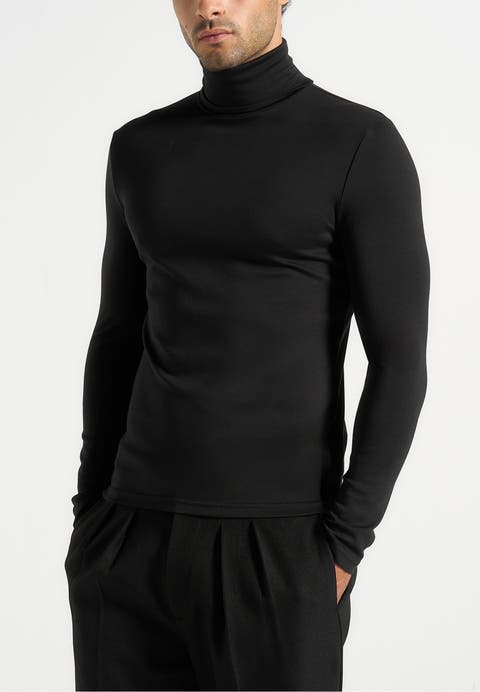 Long Sleeve Roll Neck Top