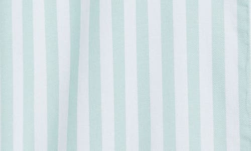 BEACHLUNCHLOUNGE BEACHLUNCHLOUNGE KENZIE STRIPE SHORT SLEEVE BUTTON-UP SHIRT