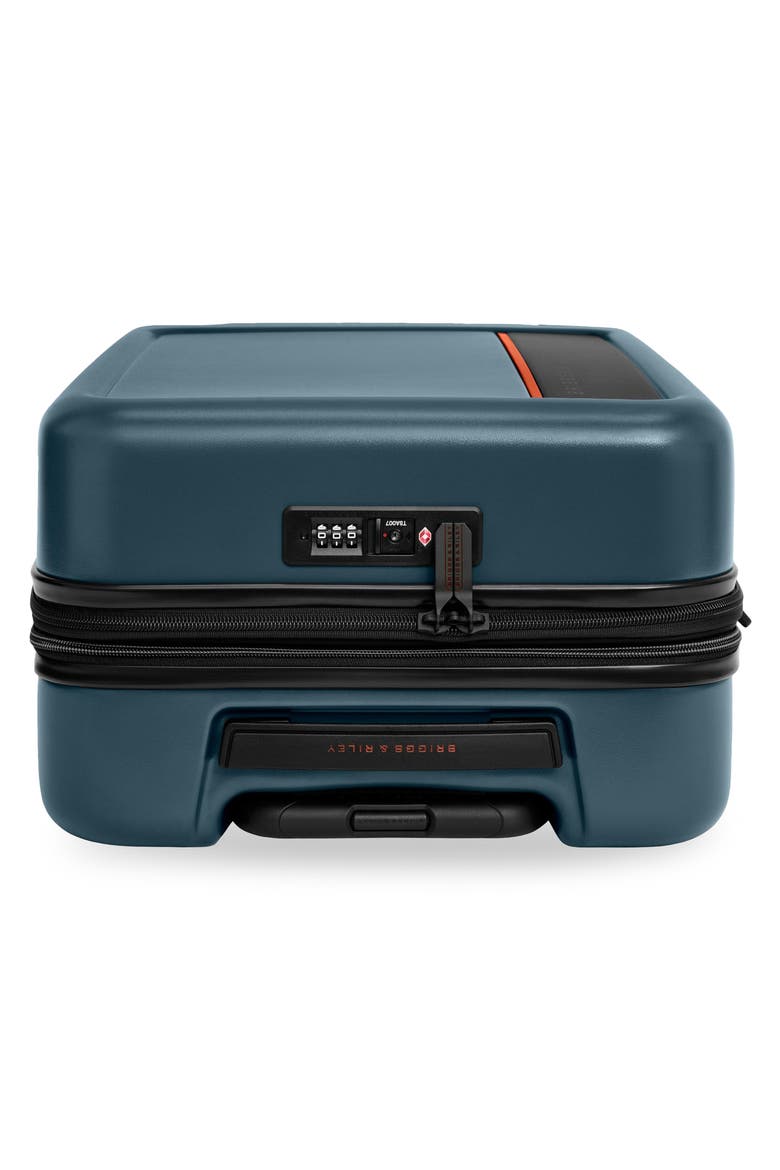 ZDX Essential 22 Inch Hardside Carry-On Spinner Luggage, Alternate, color, OCEAN