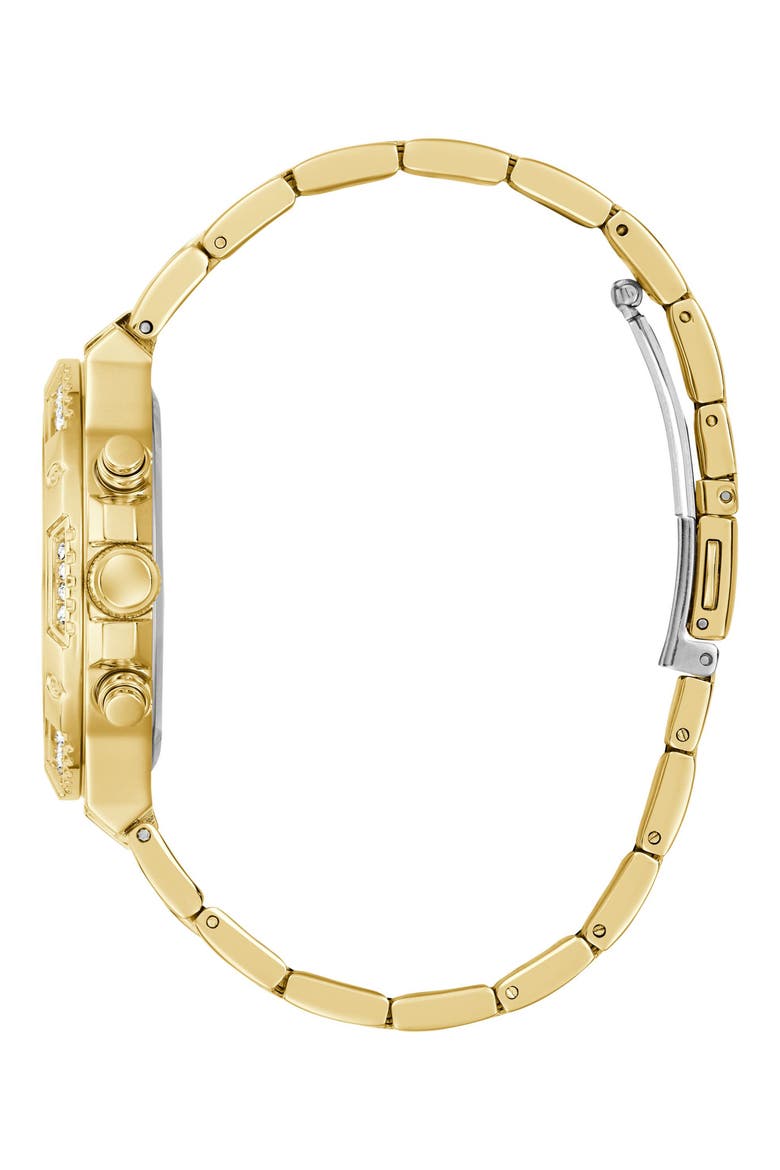 Goldtone Multifunction Bracelet Watch, 38mm, Alternate, color, GOLD TONE