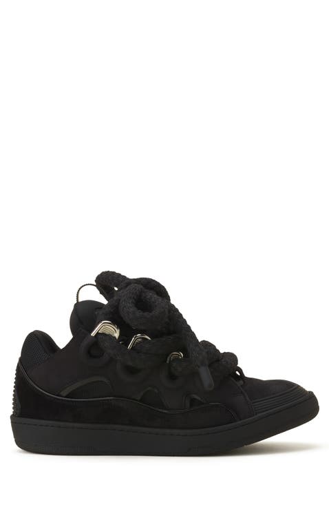 Curb Snake Sneakers In Leather