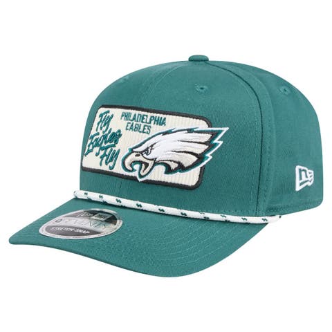 Men's New Era Midnight Green Philadelphia Eagles Chant 9SEVENTY Stretch-Snap Hat
