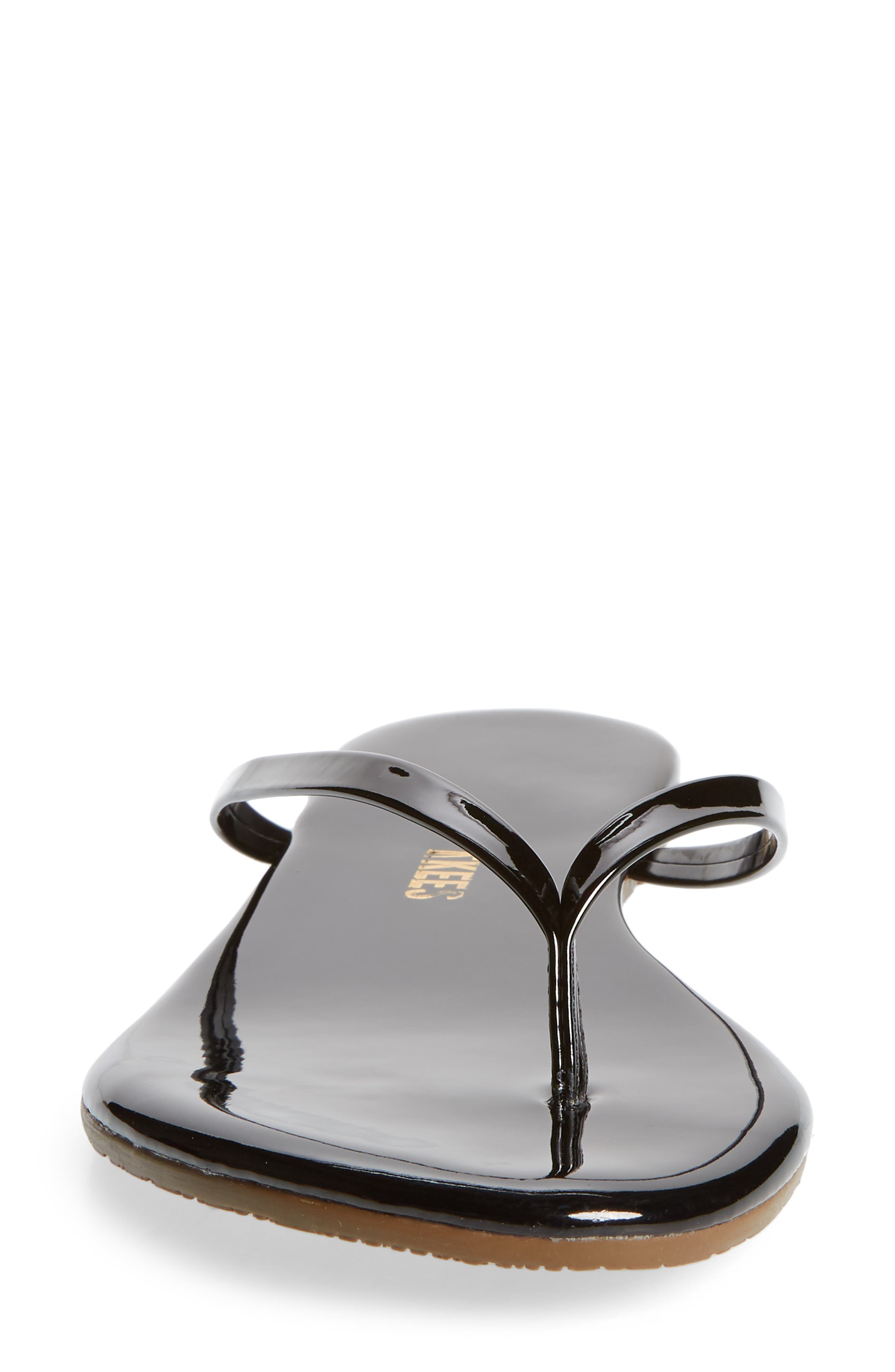 TKEES 'Glosses' Flip Flop, Alternate, color, Licorice