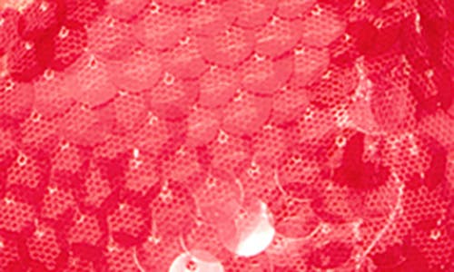 Susana Monaco Sequin Bikini Top In Red