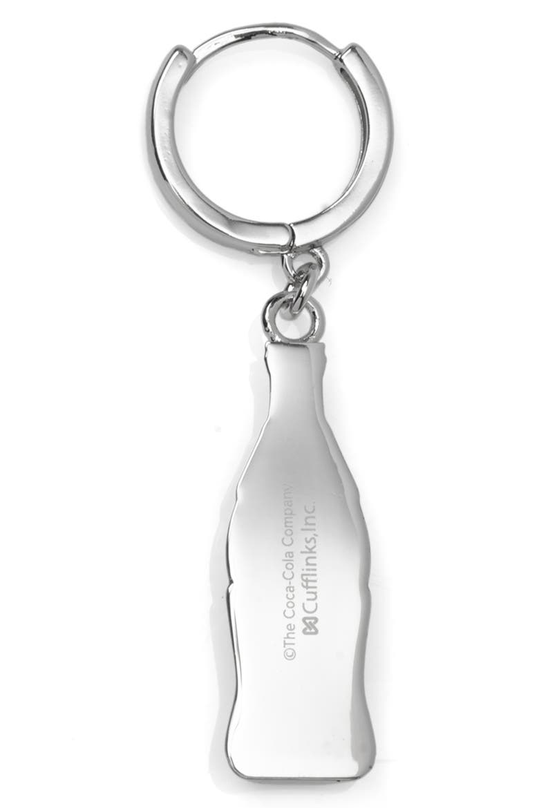 Coca Cola Bottle Drop Earrings, Alternate, color, BROWN
