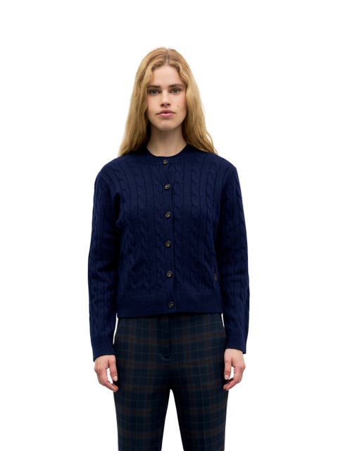 Raiza Cable Knit Cardigan