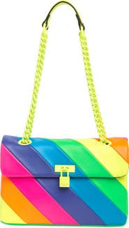 Kurt Geiger London Brixton Lock Leather Convertible Bag