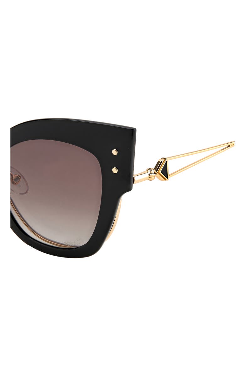 Missoni 53mm Gradient Cat Eye Sunglasses, Alternate, color, 