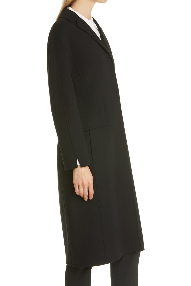 Beauty Virgin Wool Coat, Alternate, color, BLACK