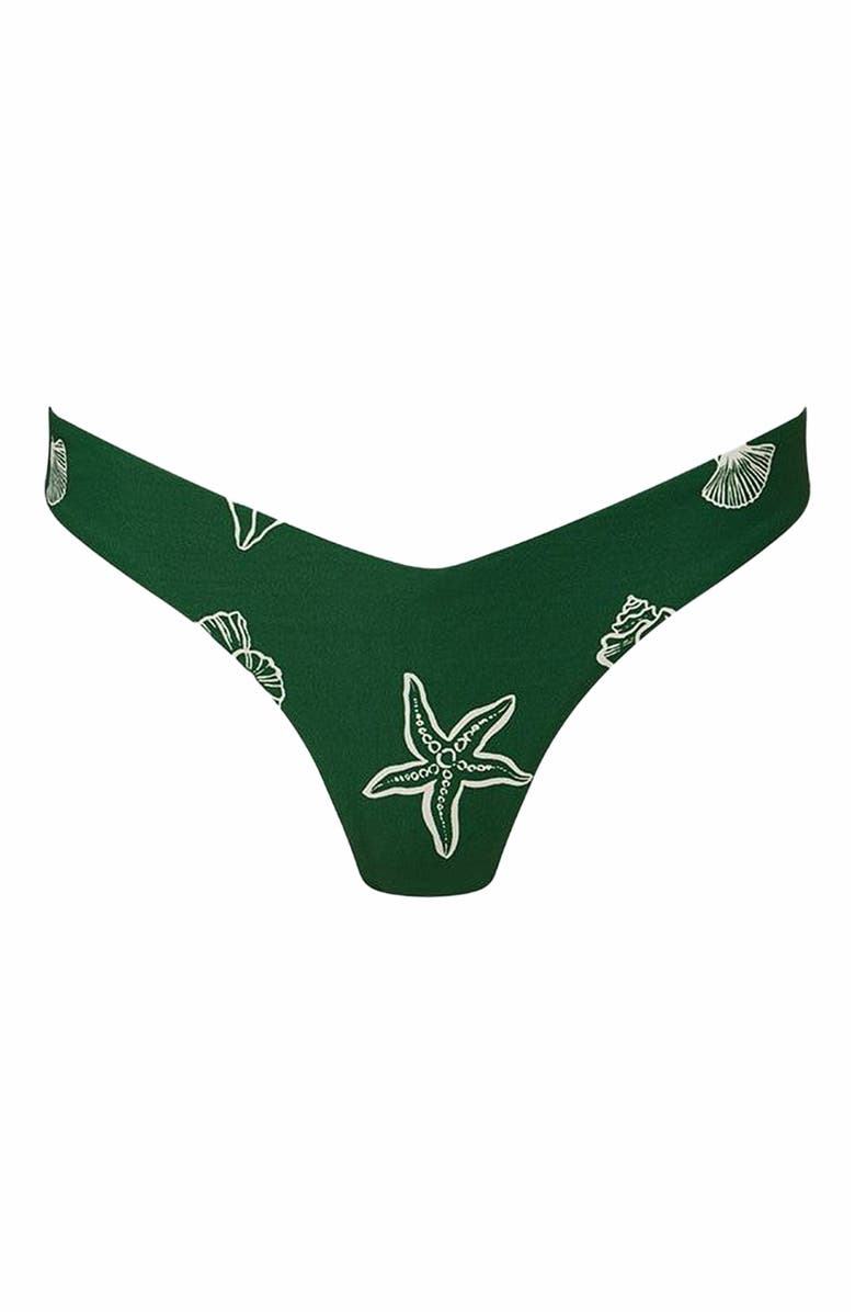 WeWoreWhat Delilah Bottom, Main, color, Sea Green/Off Wh