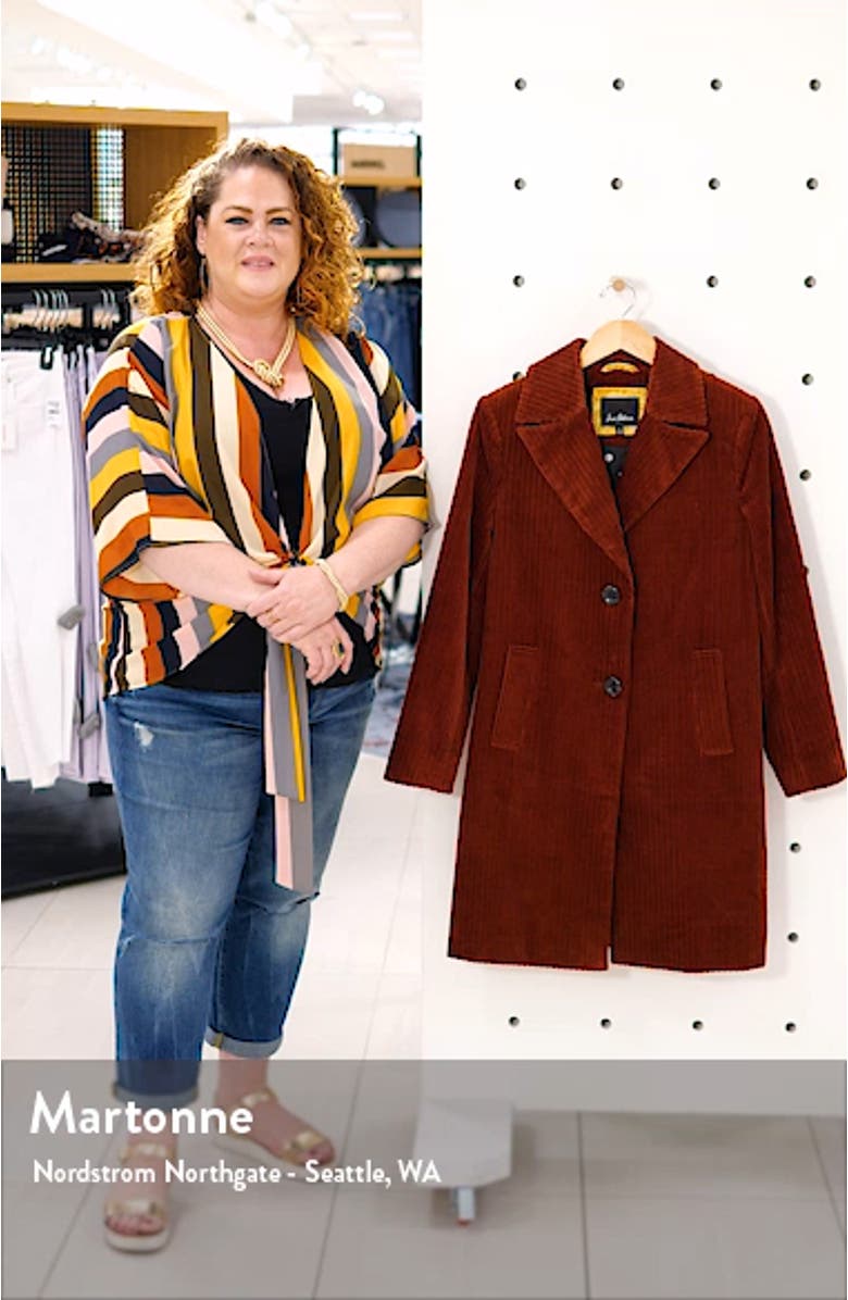 Corduroy Reefer Coat, sales video thumbnail