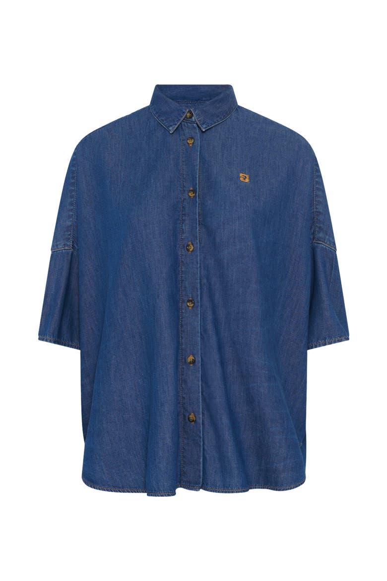 Cess Denim Shirt, Alternate, color, Jeans