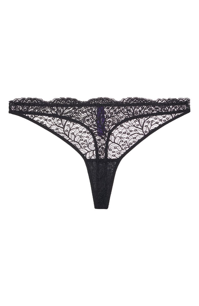 JOURNELLE Allegra Thong, Alternate, color, Noir