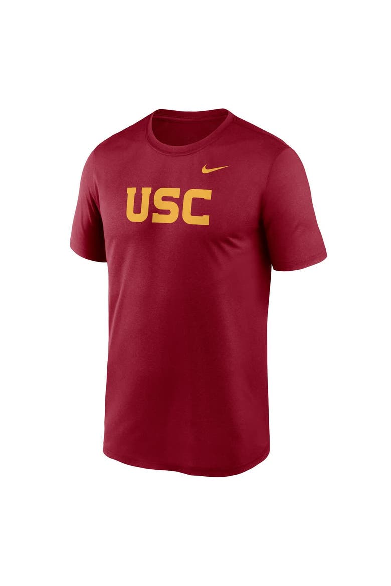Men's Nike Cardinal USC Trojans Primetime Legend Wordmark T-Shirt, Alternate, color, Cardinal