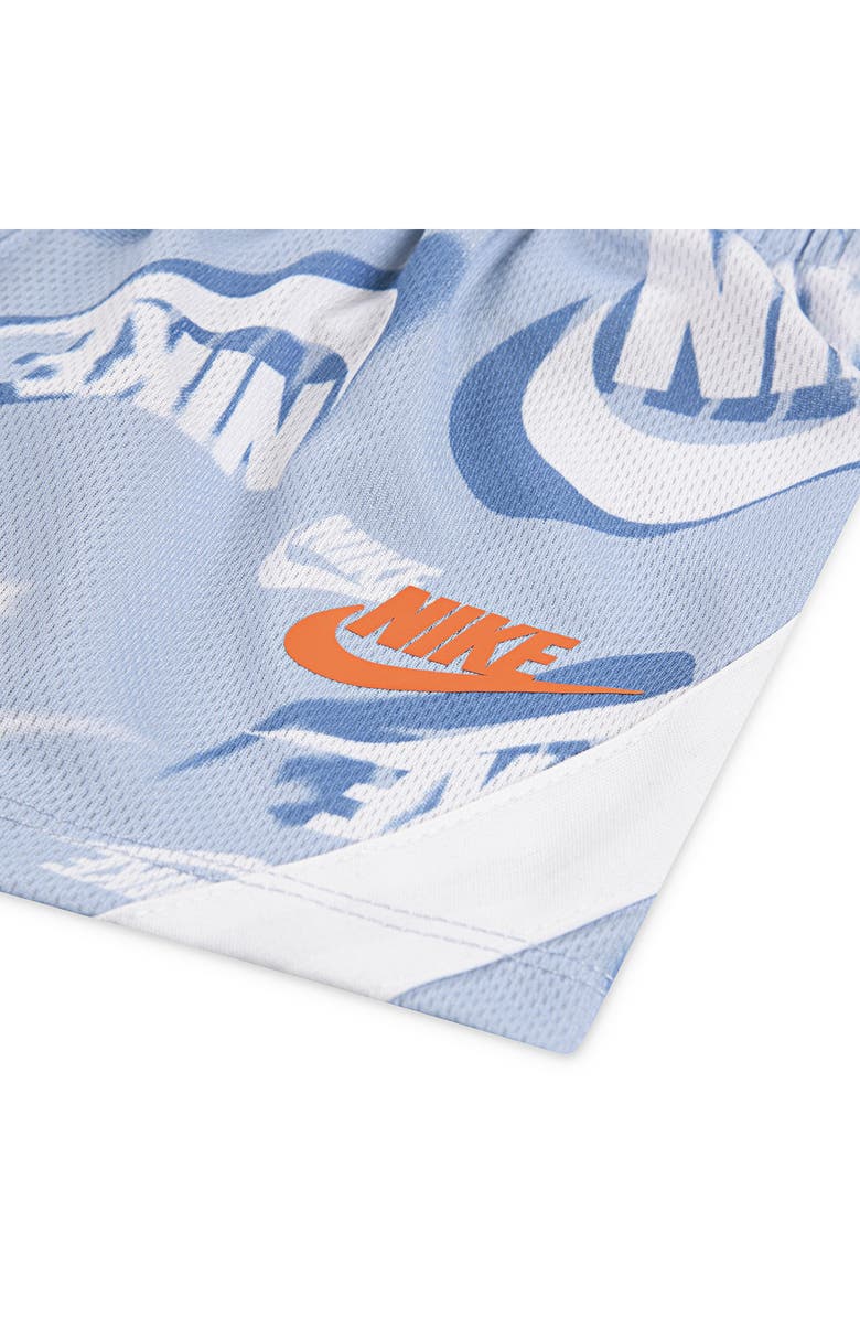 Nike Sportswear Dri-FIT T-Shirt & Mesh Shorts Set, Alternate, color, Psychic Blue