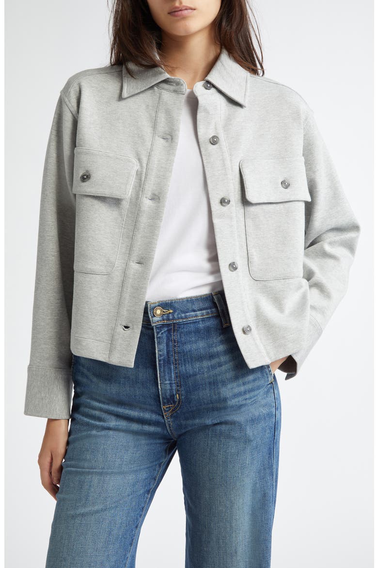 Crop Jacket, Main, color, H MID GREY